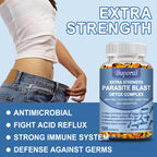 Parasite Blast Detox Complex Intestinal Cleanse Digestion Supplement