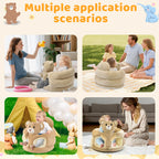 Plush Animal Baby Floor Learning Support Seat Chair