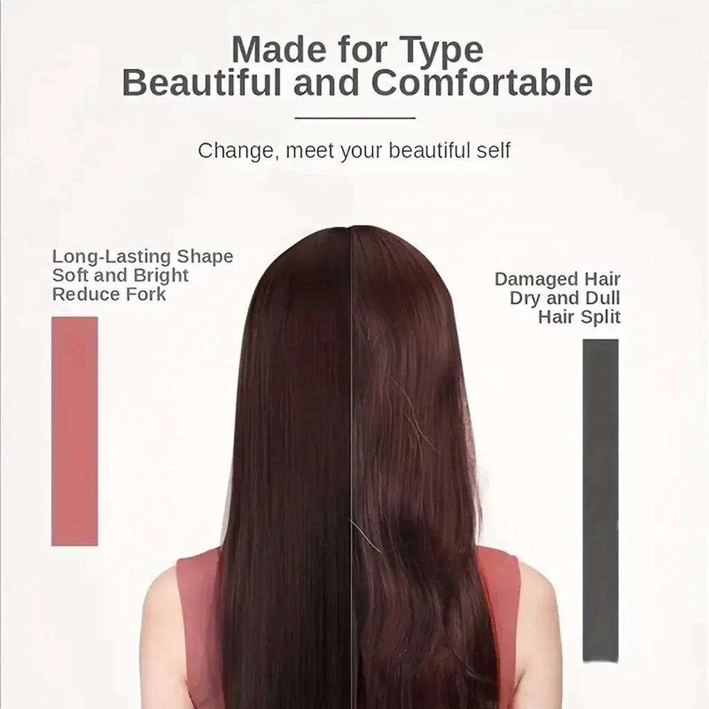Ceramic Hair Straightener Flat Iron with Rapid 30-Second Heat-Up