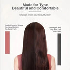 Ceramic Hair Straightener Flat Iron with Rapid 30-Second Heat-Up