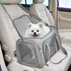 Breathable Mesh Travel Pet Carrier Shoulder Bag for Cats Dogs