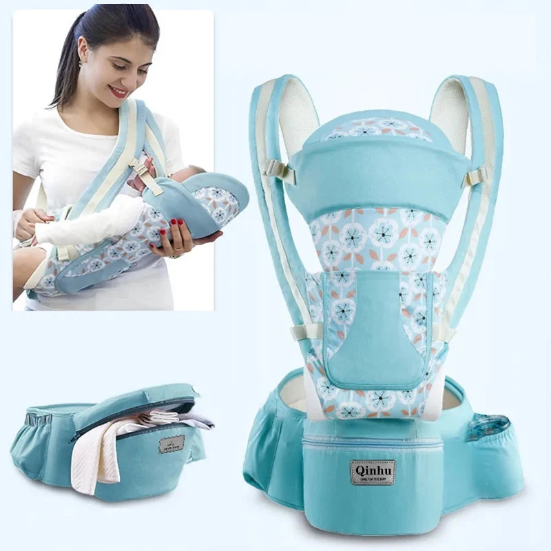 Ergonomic Newborn Baby Carrier Backpack