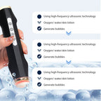 Portable CO2 Oxygen Bubble Facial Pen with 7-Color Photon Light
