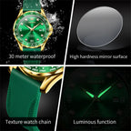 Men's Quartz Stainless Steel Watch with Auto Date