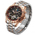 Men's Luxury Hollow Tourbillon Automatic Mechanical Watch