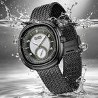 Men's Luxury Milan Mesh Steel Quartz Watch FW-5085