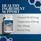 Magnesium Complex Capsules with Zinc D3 B6 and L-Threonate