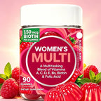Women's Multivitamin Daily Support Dietary Supplement Gummies