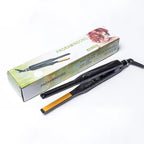2-in-1 Titanium Mini Flat Iron Curling Iron for Short Hair