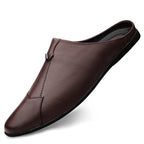 Men's Genuine Leather Slip-On Loafers