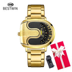 Men's Luxury Stainless Steel Quartz Wristwatch
