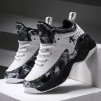 Kids' Breathable Non-Slip Lace-Up Basketball Sneakers