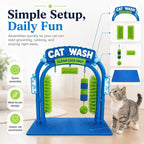 Self Grooming Cat Arch with Soft Brushes