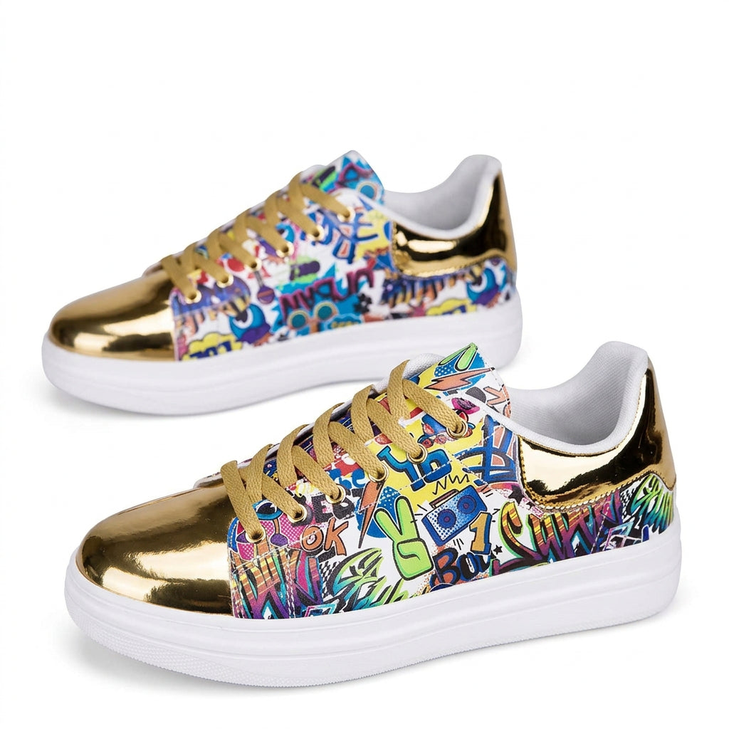 Men's Lightweight Breathable Skate Sneakers