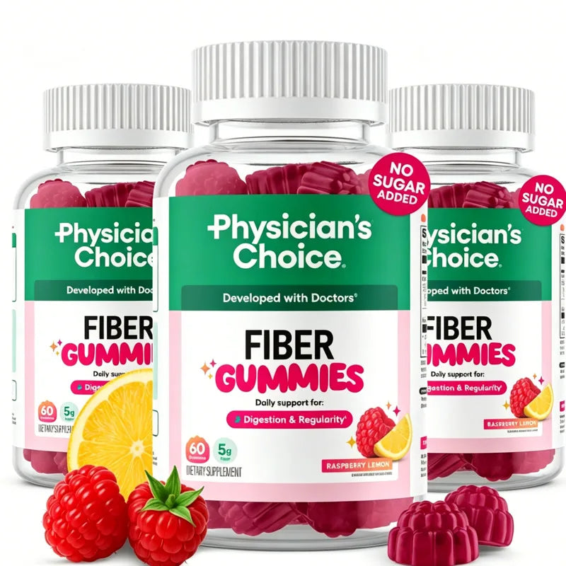 Prebiotic Fiber Digestive Health Support Dietary Supplement Gummies