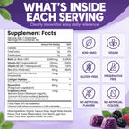 NAD+ and Biotin Hair Skin Nails Support Dietary Supplement Gummies