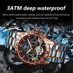 Men's Luxury Hollow Tourbillon Automatic Mechanical Watch