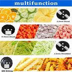 220V Multifunctional Electric Vegetable Chopper and Food Processor