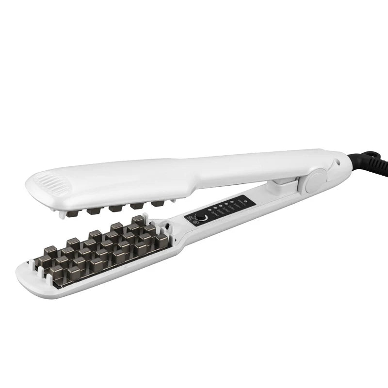 3D Grid Hair Crimper Ceramic Volumizing Waver
