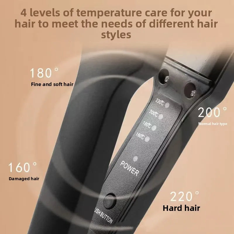 Ceramic Tourmaline Corrugated Hair Crimper Curler