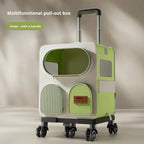 Large Breathable Detachable Pet Carrier Backpack for Cats Dogs