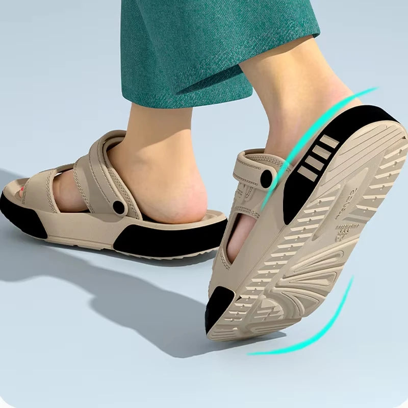 Men's EVA Thick-Sole Dual-Wear Slippers