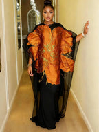 Women's African Traditional Kaftan Dashiki Maxi Dress