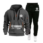 Men's Half Zip Hoodie and Jogger Pants Set