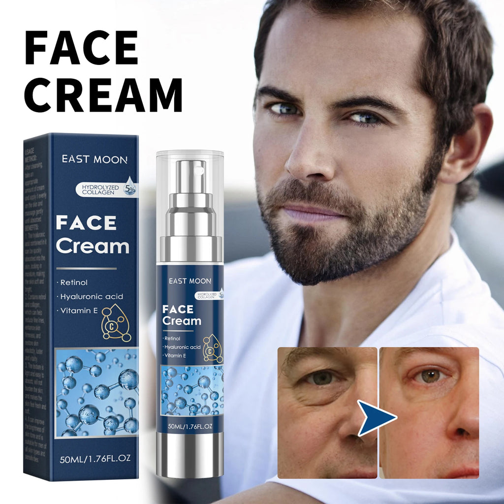 Retinol Face Cream for Men Firming Lifting Moisturizing