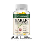 Odorless Garlic Heart and Cholesterol Support Capsules