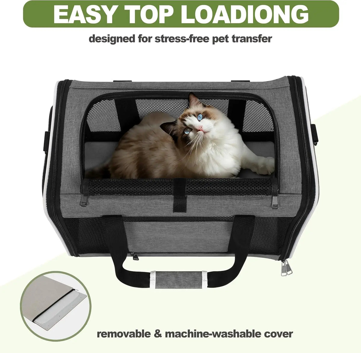 Portable Soft Pet Travel Carrier Bag for Cats Dogs