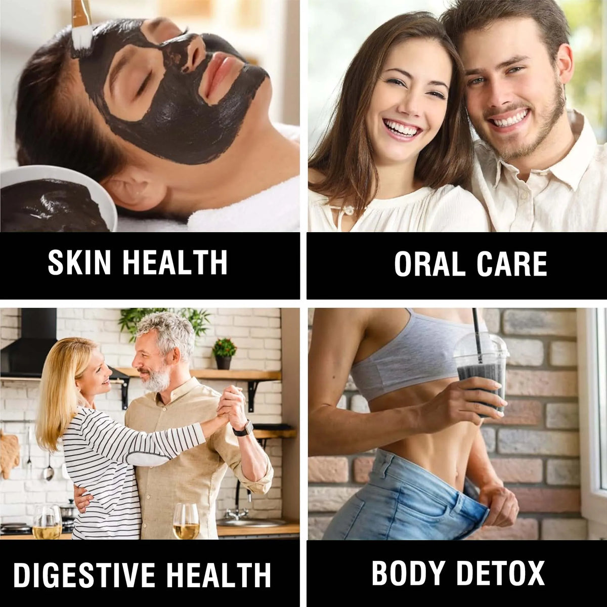 Activated Charcoal Capsules Digestive Bloating Relief