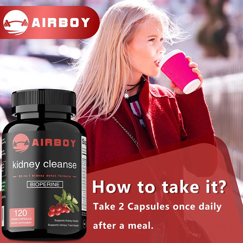 Kidney Cleanse Detox & Repair Urinary Tract Support Flush Formula