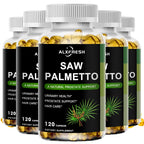 Saw Palmetto Capsules for Prostate Urinary Tract Bladder and Hair Health