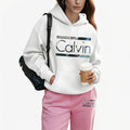 Women's Letter Printed Hoodie and Sweatpants Two-Piece Set