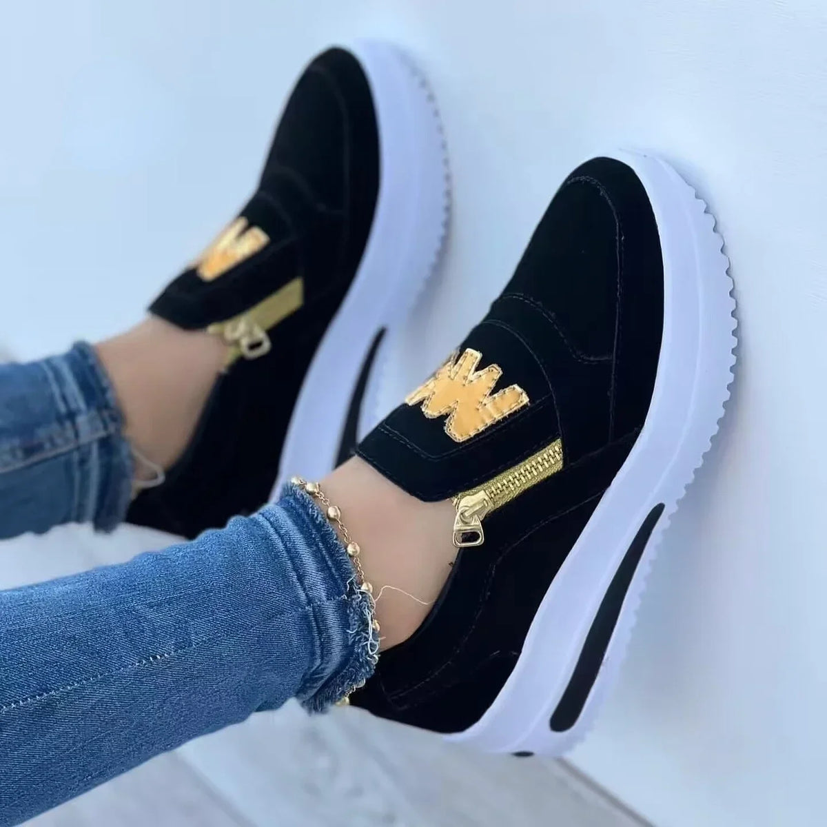 Women's Platform Slip-On Loafers