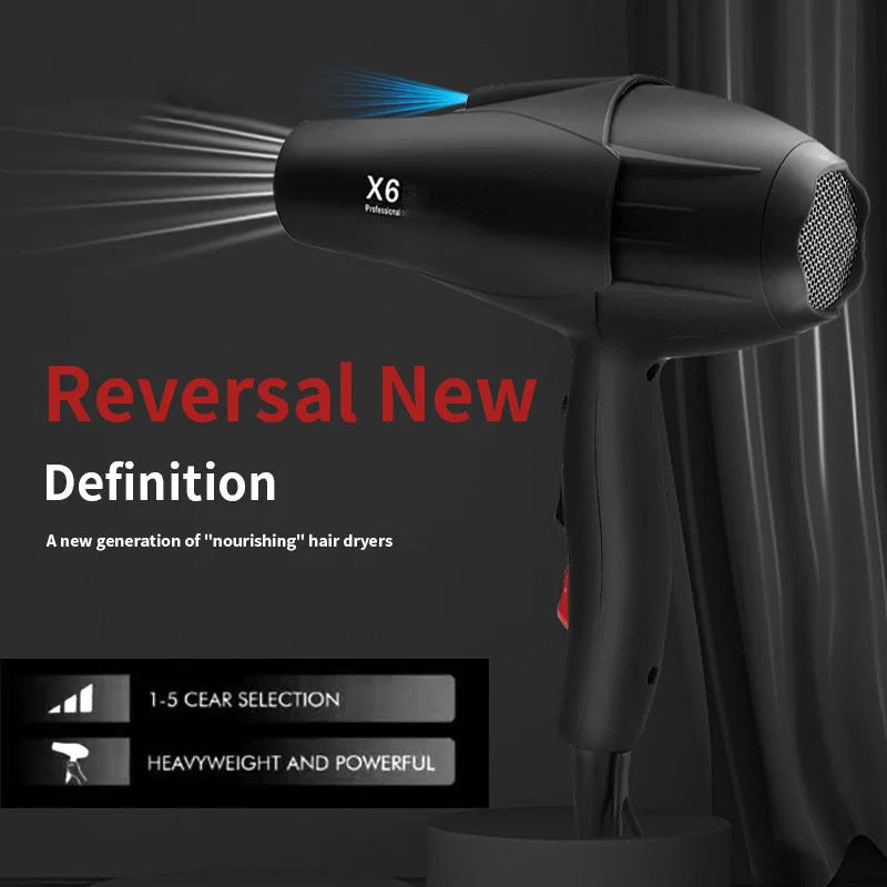 Professional Hair Dryer and Salon Blower X6 2400W