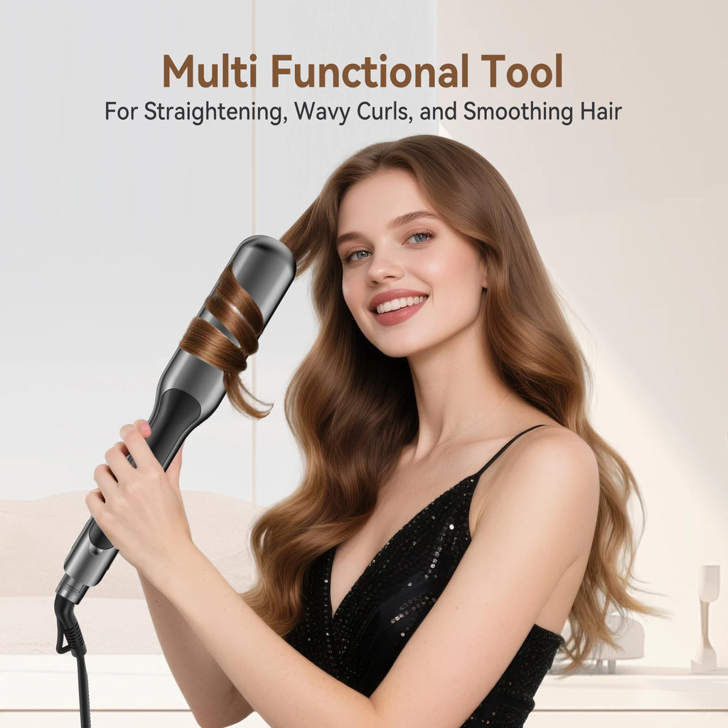 Portable Wet & Dry Mini Hair Straightener Flat Iron