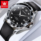 Men's Quartz Stainless Steel Watch with Auto Date