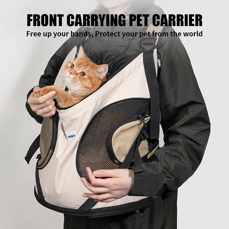 Breathable Pet Carrier Backpack for Cats Dogs