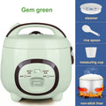 1.9-Quart Multifunctional Electric Rice Cooker with Steamer Basket
