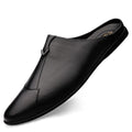 Men's Genuine Leather Slip-On Loafers