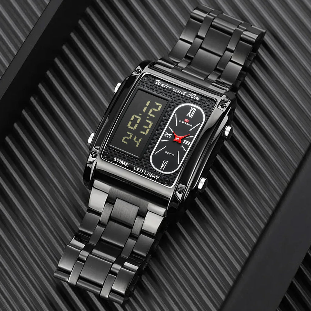 Men's Luxury Stainless Steel Quartz Watch 2561