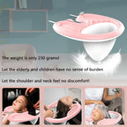 Inflatable Shampoo Basin Foldable Portable Hair Washing Tub