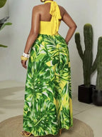 Women's Elegant Sleeveless Dashiki Maxi Dress