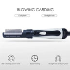 Electric 3-in-1 Hot Air Brush and Hair Dryer Styler ST-221