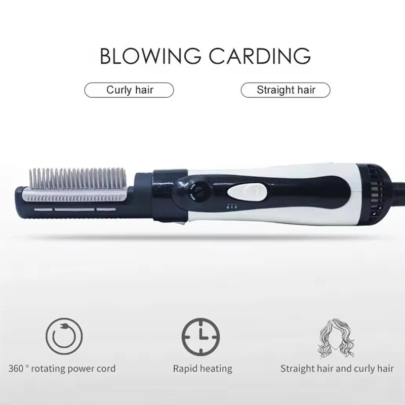 Electric 3-in-1 Hot Air Brush and Hair Dryer Styler ST-221