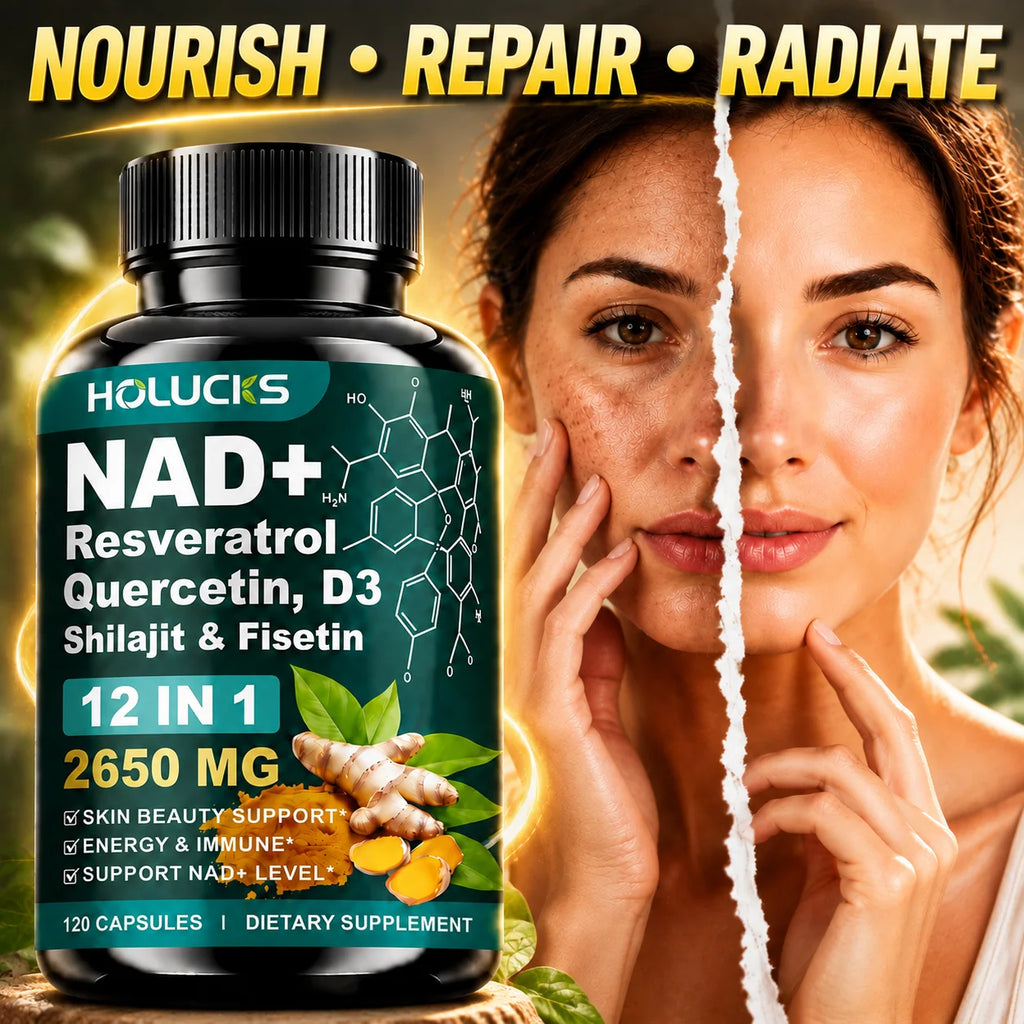 NAD+ Resveratrol Capsules Cell Repair Energy Immune Support