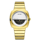 Men's Luxury Creative Stainless Steel Quartz Wristwatch