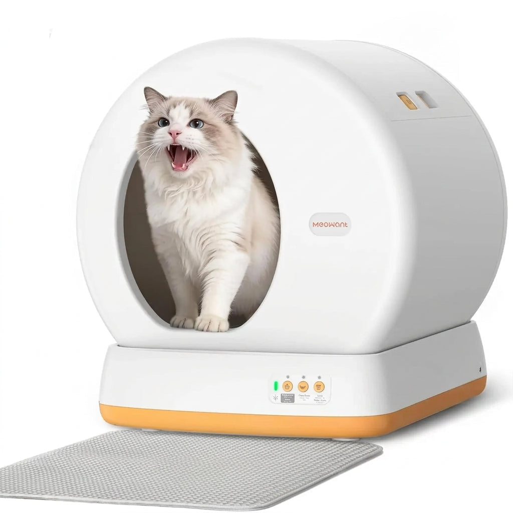 Extra Large Automatic Self Cleaning Cat Litter Box for Cats